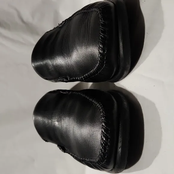 Neil M Rome Comfort Black Leather Loafers