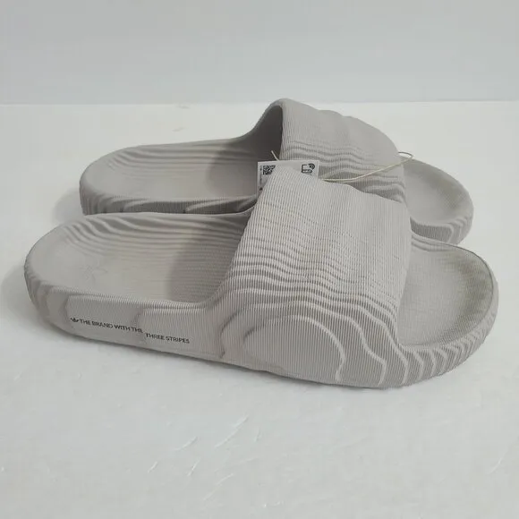 NEW Adidas Adilette 22 Slides HQ4670 Size 9 Light Brown