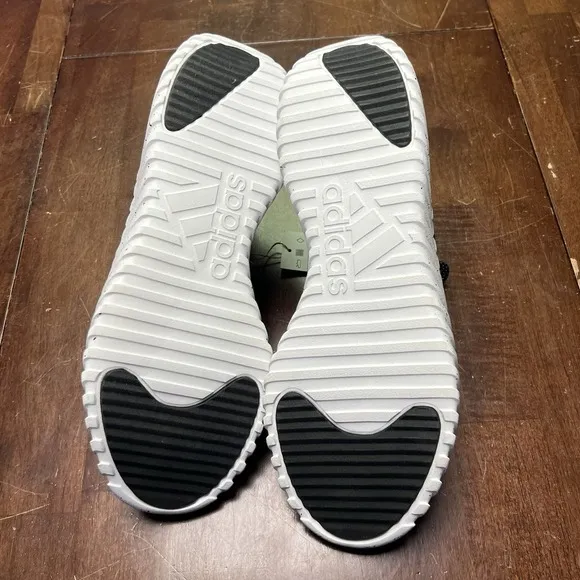 New Adidas Kaptir 3.0 Black White Running Shoes Men's Size 11.5
