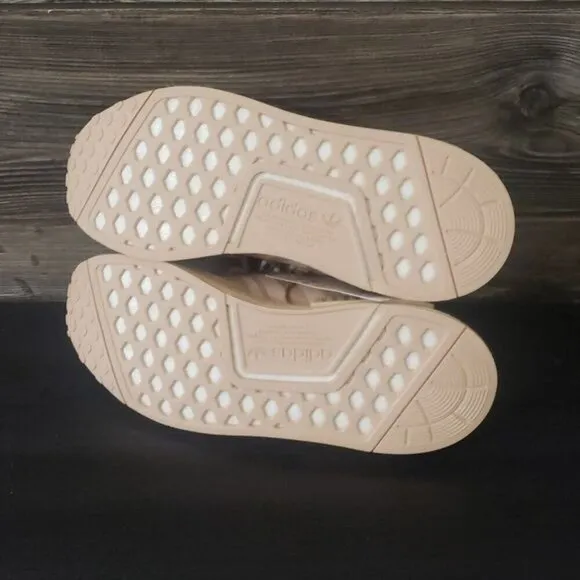 New Adidas NMD Light Peach Pink Sneakers