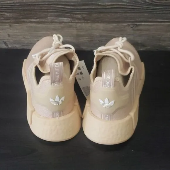 New Adidas NMD Light Peach Pink Sneakers
