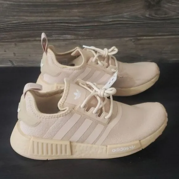 New Adidas NMD Light Peach Pink Sneakers