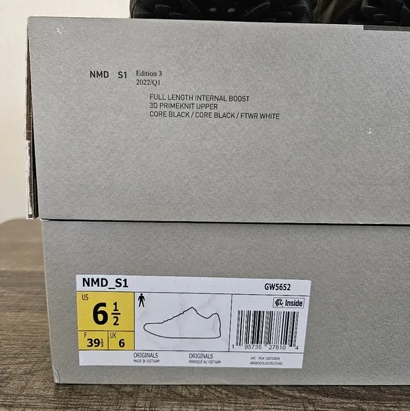 NEW! Adidas NMD S1 Prime knit Shoe Sneakers SPECIAL BOX