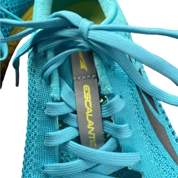 NEW Altra Escalante Racer Women’s 7.5 Blue Knit Running Sneakers ALW1933B440
