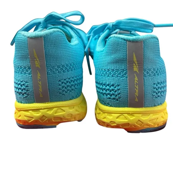 NEW Altra Escalante Racer Women’s 7.5 Blue Knit Running Sneakers ALW1933B440