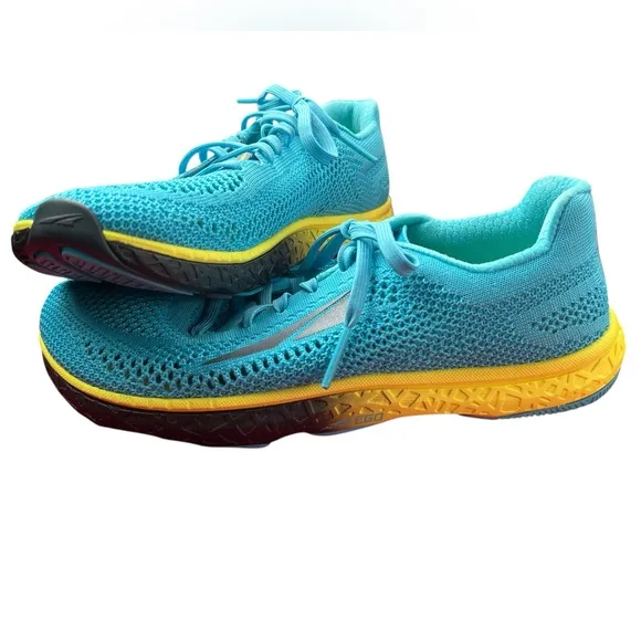 NEW Altra Escalante Racer Women’s 7.5 Blue Knit Running Sneakers ALW1933B440