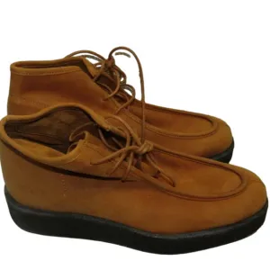 NEW ARCHE Women's US 6 Comell Ankle Boots, Nubuck Leather Brown Fox