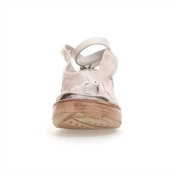 NEW A.S.98 women's neven wedge sandals in dust