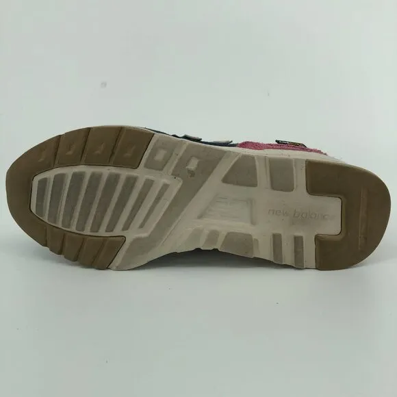 New Balance Blue-Pink Comfort Sneakers | Lace Up, Logo Detail