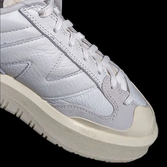 New Balance Chunky White &amp; Pink Leather CT 302 Sneakers 10.5 W 9 M 42.5 Euro