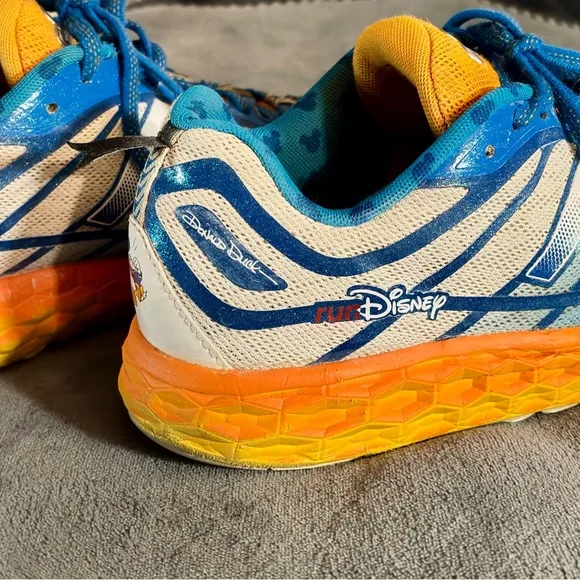 New Balance Run Disney 2015 Donald Duck Running Shoes Mens Size 9.5