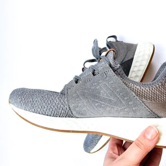 New Balance Men's Fresh Foam Cruz Castlerock Gray Sneakers mcruzog