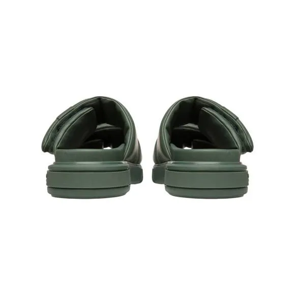 NEW BALLY women's joey leather sandals in sage