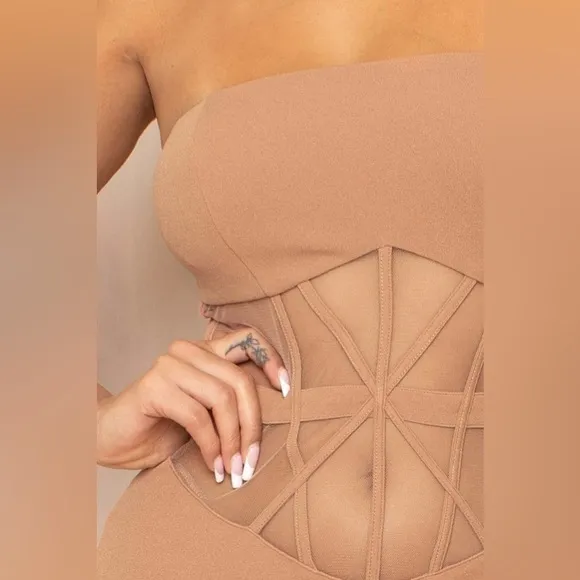 NEW Bandage Evening Dress Size Large | Symphony
