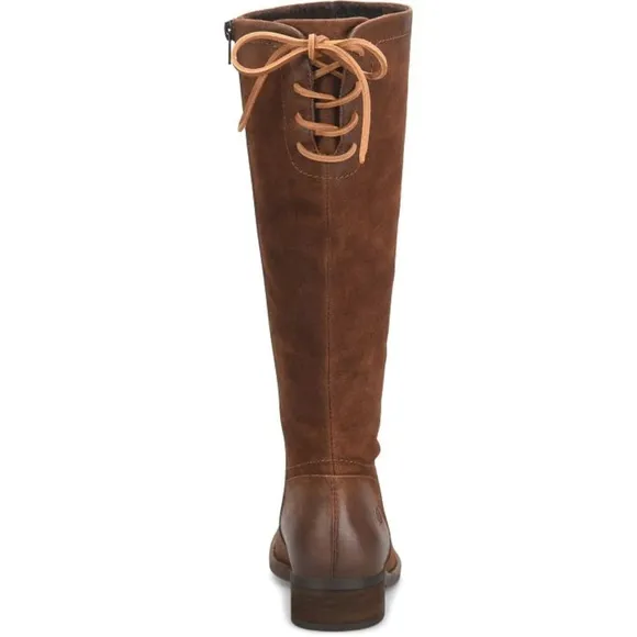 NEW Born HAYDEN Rust Tobacco Distressed Boots - size 8