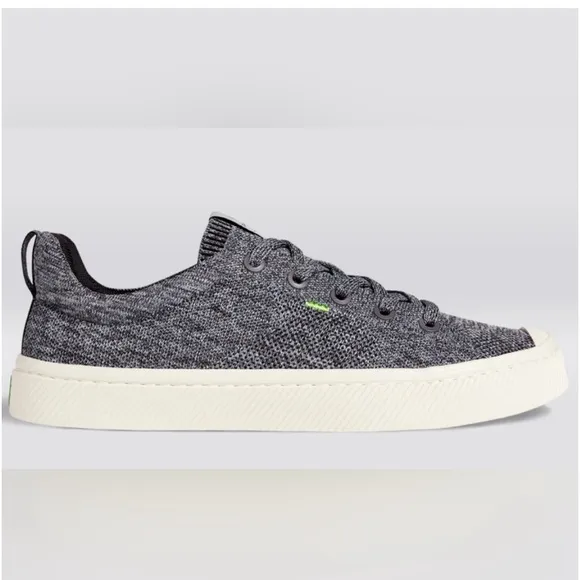 New! Cariuma IBI Low Stone Grey‎ Knit Sneaker