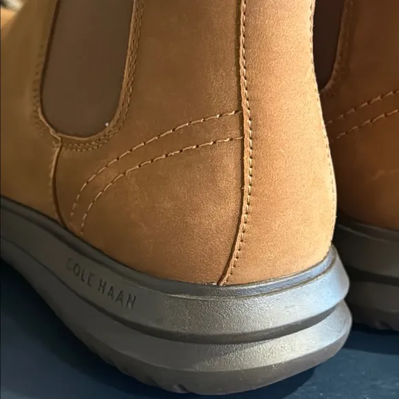 NEW Cole Haan Grand  Men's Chelsea Boots color Lumber/Java size 11.5