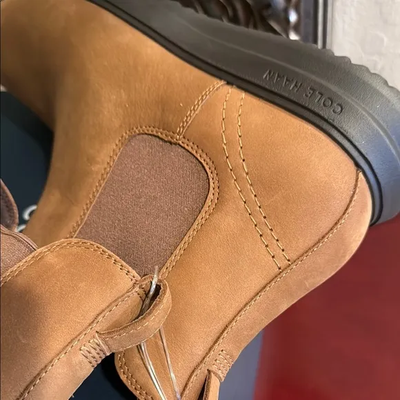 NEW Cole Haan Grand  Men's Chelsea Boots color Lumber/Java size 11.5