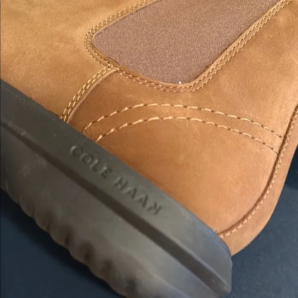 NEW Cole Haan Grand  Men's Chelsea Boots color Lumber/Java size 11