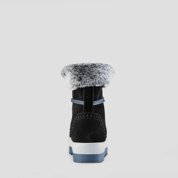 NEW COUGAR Waterproof Suede Vanetta Winter Boots black for women 569mn