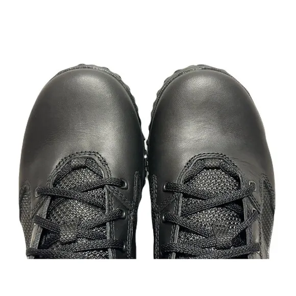 NEW Danner Mens Size 9 Scorch Side Zip Waterproof Black Leather Tactical Boot