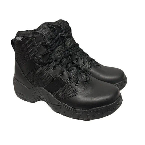 NEW Danner Mens Size 9 Scorch Side Zip Waterproof Black Leather Tactical Boot