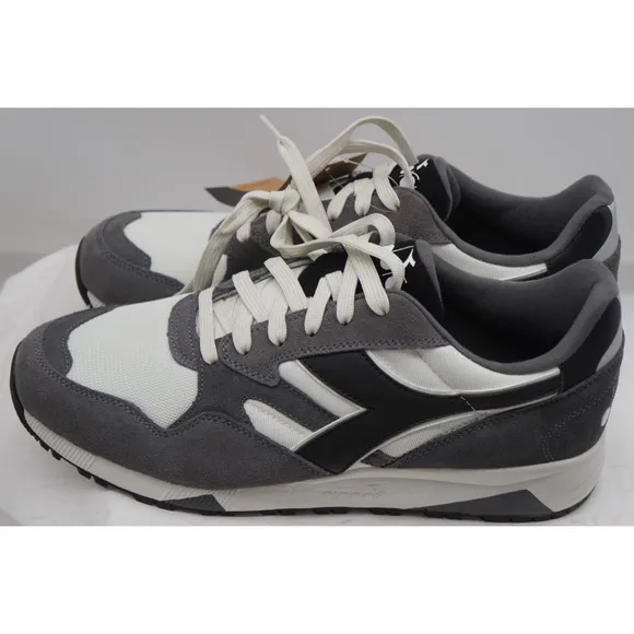 NEW! Diadora N902 Trainer Grey/Off White/Black Size 10
