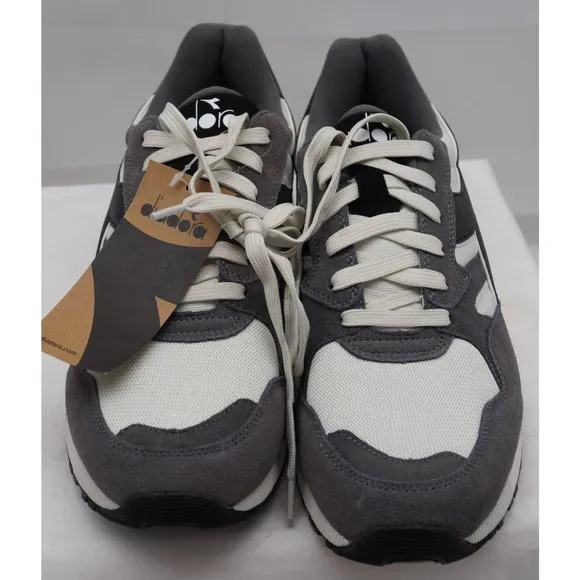 NEW! Diadora N902 Trainer Grey/Off White/Black Size 10
