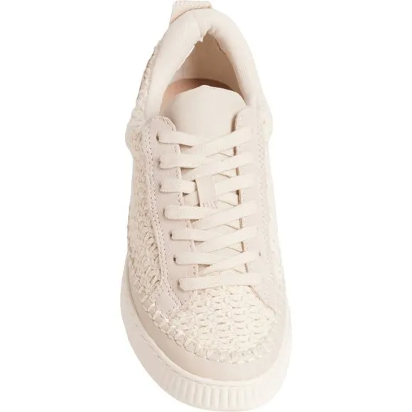 NEW  Dolce Vita womens Nicona Woven Sneaker Knited Sandstone 252