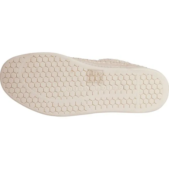 NEW  Dolce Vita womens Nicona Woven Sneaker Knited Sandstone 252