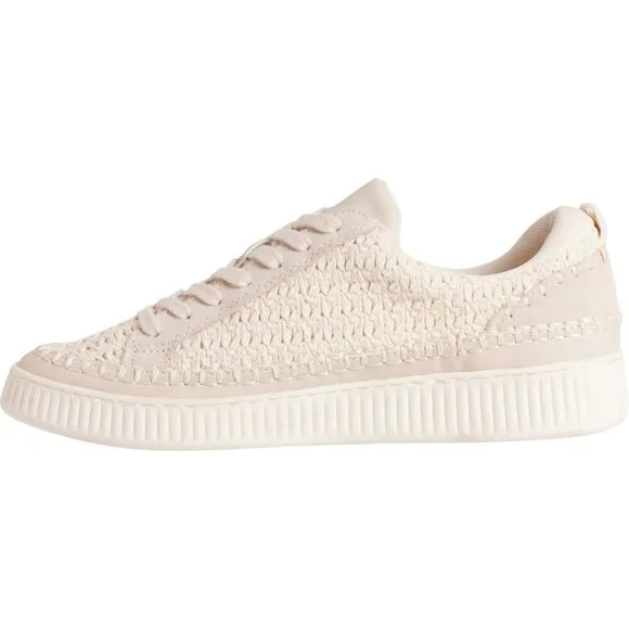 NEW  Dolce Vita womens Nicona Woven Sneaker Knited Sandstone 252