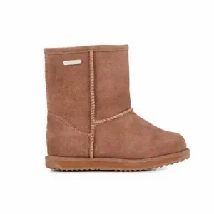 NEW EMU AUSTRALIA unisex kids brumby boot in oak