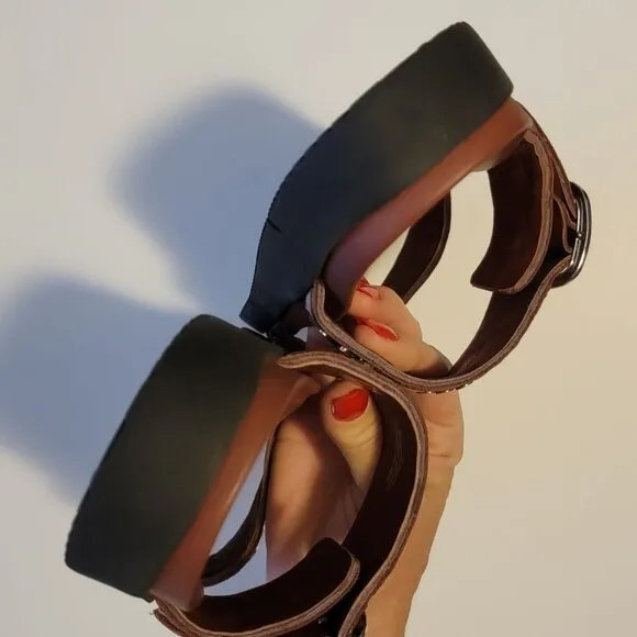 NEW Free People Revelry Sandals Womens 10 Slides Studded Boho Hippie Comfort Ret