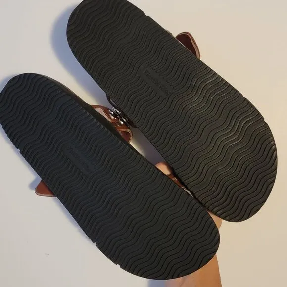 NEW Free People Revelry Sandals Womens 10 Slides Studded Boho Hippie Comfort Ret