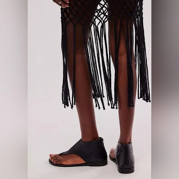 NEW FREE PEOPLE | Uma Thong Gladiator Leather Sandals