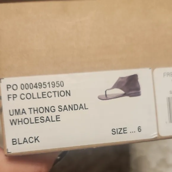NEW FREE PEOPLE | Uma Thong Gladiator Leather Sandals