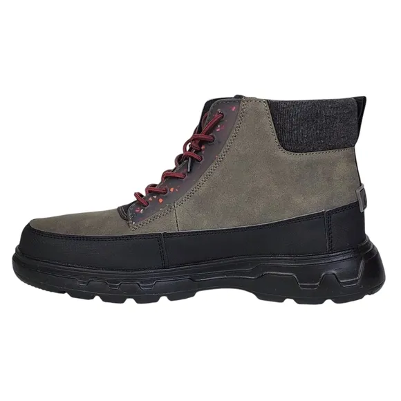 New Hey Dude duke eco shield lace up winter boots chocolate outdoor lightweight