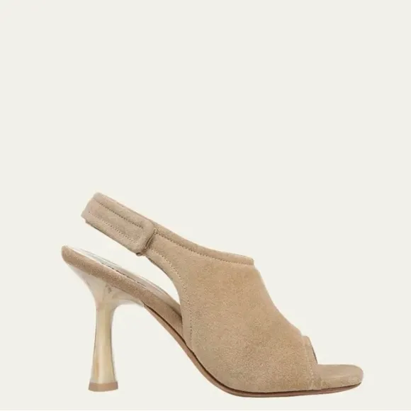 NEW in BOX! Vince Quest in Dune Leather Slingback Sandals reg $350 with Dust Bag