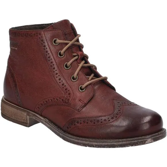 NEW JOSEF SEIBEL women's sienna 75 boot in bordeaux