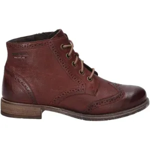 NEW JOSEF SEIBEL women's sienna 75 boot in bordeaux
