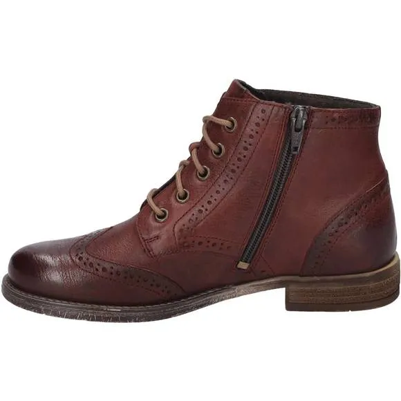 NEW JOSEF SEIBEL women's sienna 75 boot in bordeaux