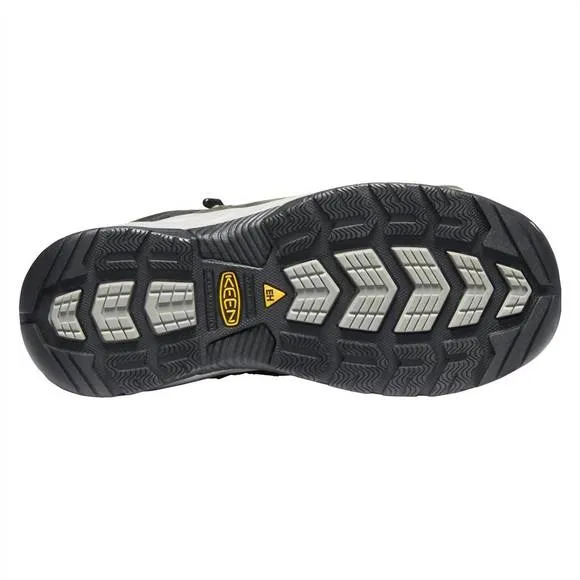 NEW KEEN women's flint ii mid steel toe waterproof boots - medium width in magne