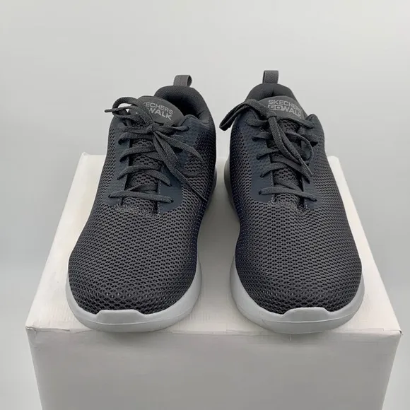 🌹New Listing🌹NWT Sketchers Men’s Go Walk Max Effort Grey Slip On Sneakers Shoes