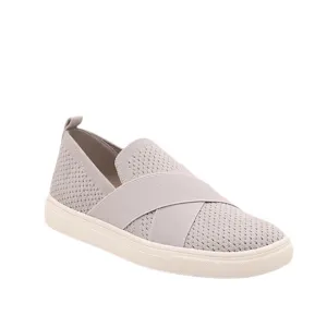 New! Lucky Brand Larays Slip On Knit Criss Cross Sneakers 8