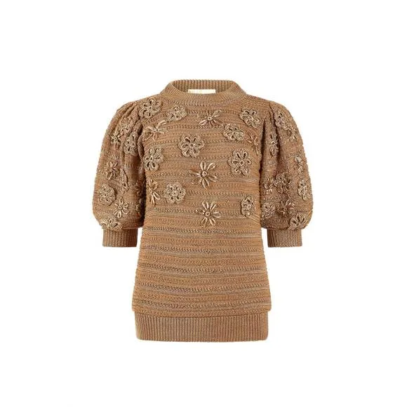 NEW MARIE OLIVER ellison sweater in luster