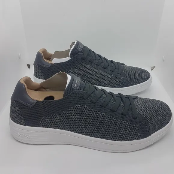 New Mark Nason Garian Knit Grey Sneakers Sz 12