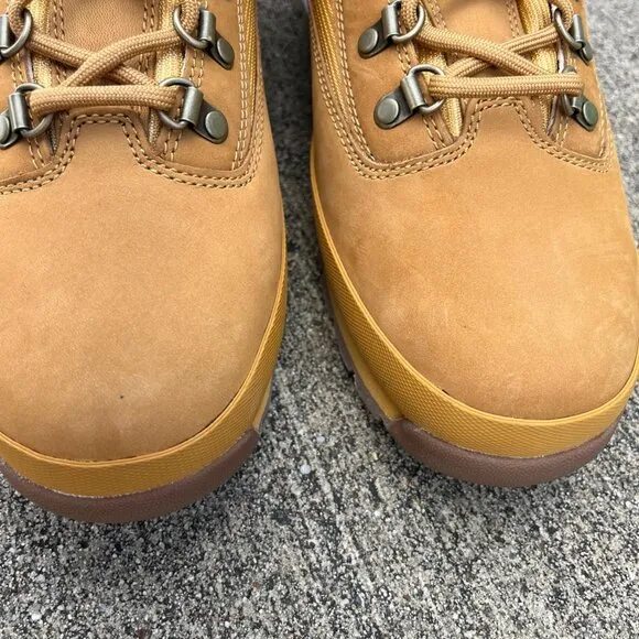 NEW Men TIMBERLAND EURO HIKER MID HIKING BOOTS Wheat Nubuck (TB0 91566 231)