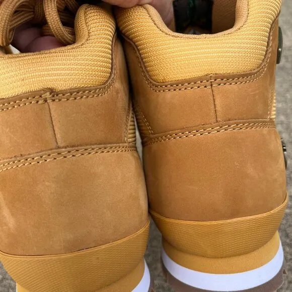 NEW Men TIMBERLAND EURO HIKER MID HIKING BOOTS Wheat Nubuck (TB0 91566 231)