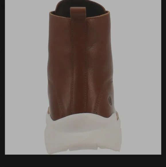 NEW Mens Brown Leather Boots