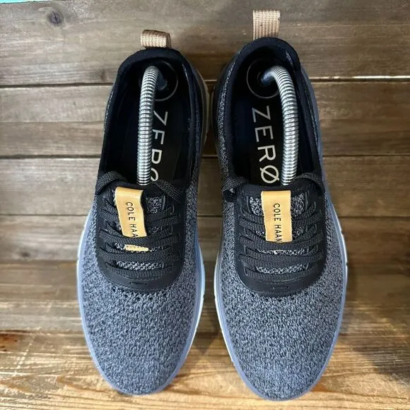 New Mens Cole Haan Generation Zerogrand Stitchlite Knit Gray Sneakers Shoes 7‎ M